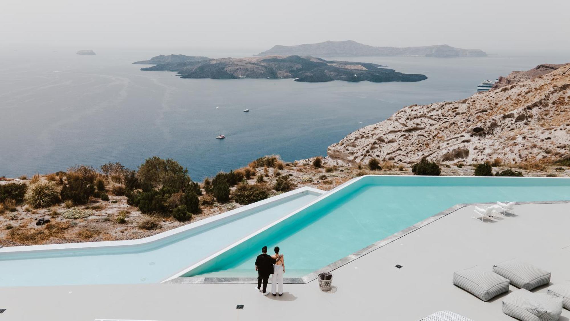 Готель Erosantorini Estate Фіра Екстер'єр фото