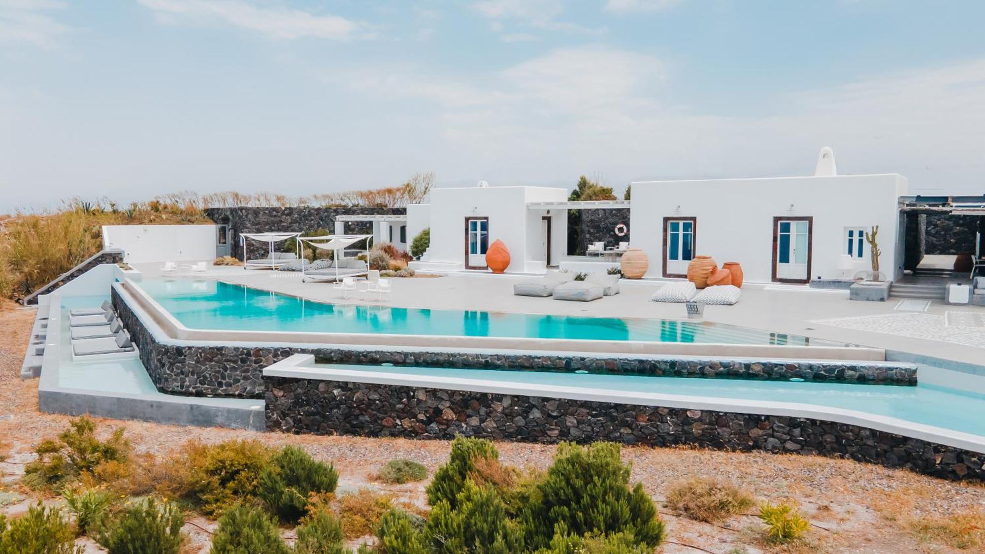 Готель Erosantorini Estate Фіра Екстер'єр фото